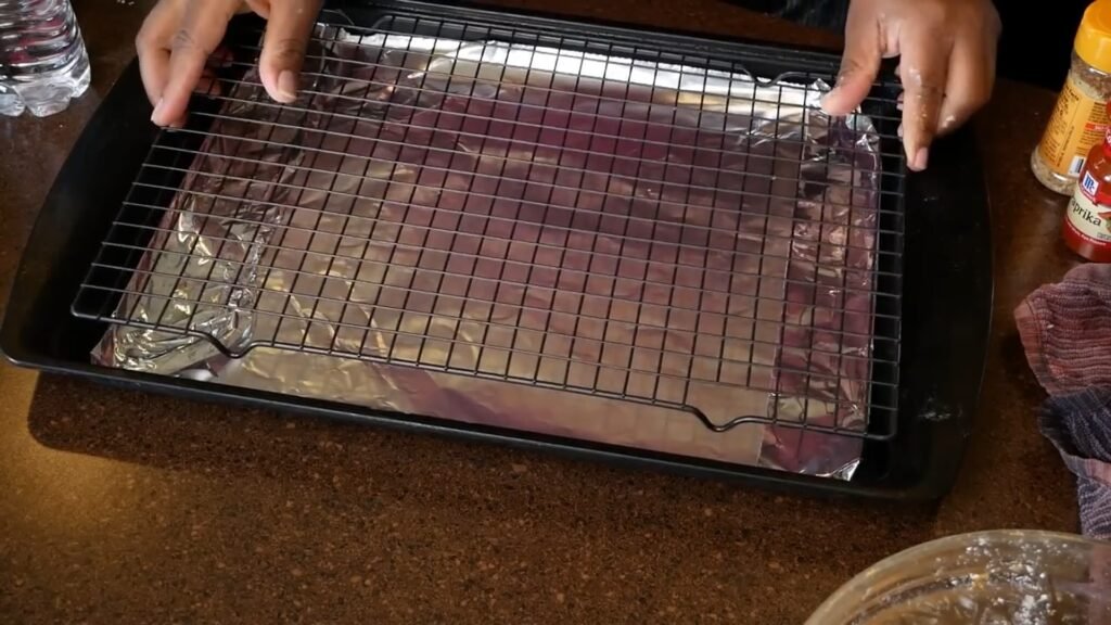 Preparing baking pan