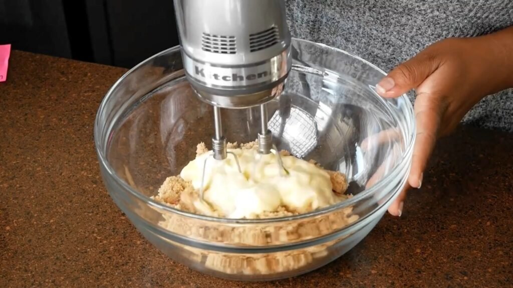 Easy Ginger Coffee Cake with Brown Sugar Streusel Butter and brown sugar creamed together for ginger coffee cake
