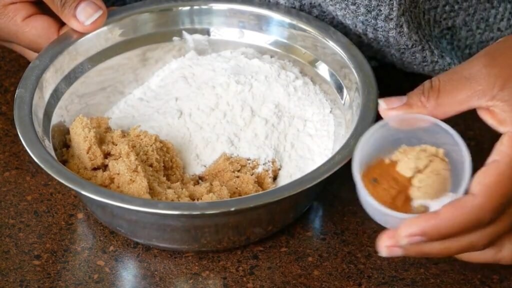 Easy Ginger Coffee Cake with Brown Sugar Streusel Ingredients to make ginger coffee cake