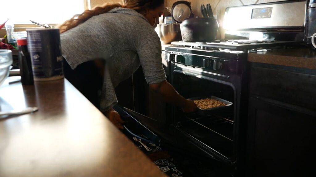 Easy Ginger Coffee Cake with Brown Sugar Streusel Baking the ginger coffee cake