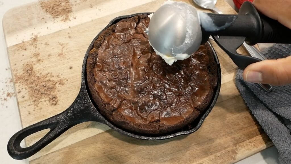 topping with ice cream