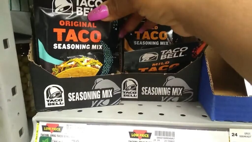 Homemade Mexican Pizza Recipe (Better Than Taco Bell!) Taco seasoning mix from the grocery store is an optional