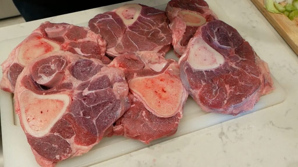 Bone-in center cut beef shanks